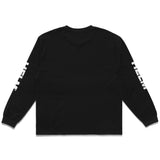 Globe Chest L/S Tee - Black