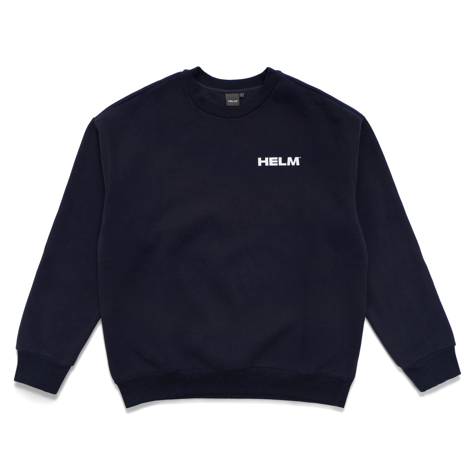 Block Logo Crew Sweatshirt - Navy – HELM Supplies