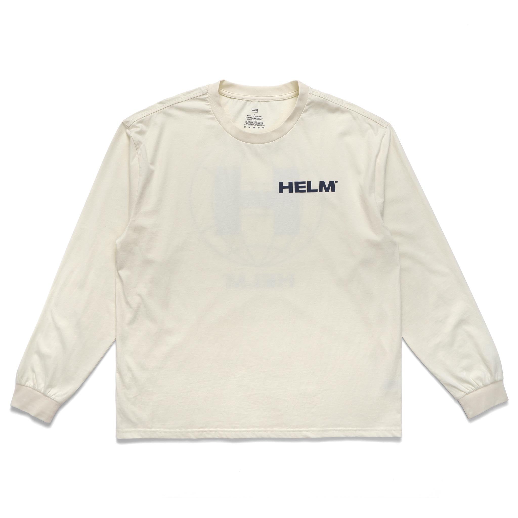 Globe L/S Tee - Creme