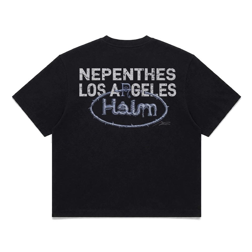 Nepenthes LA | H3LM | Mike Reesé | Full Time Human Tee - Black